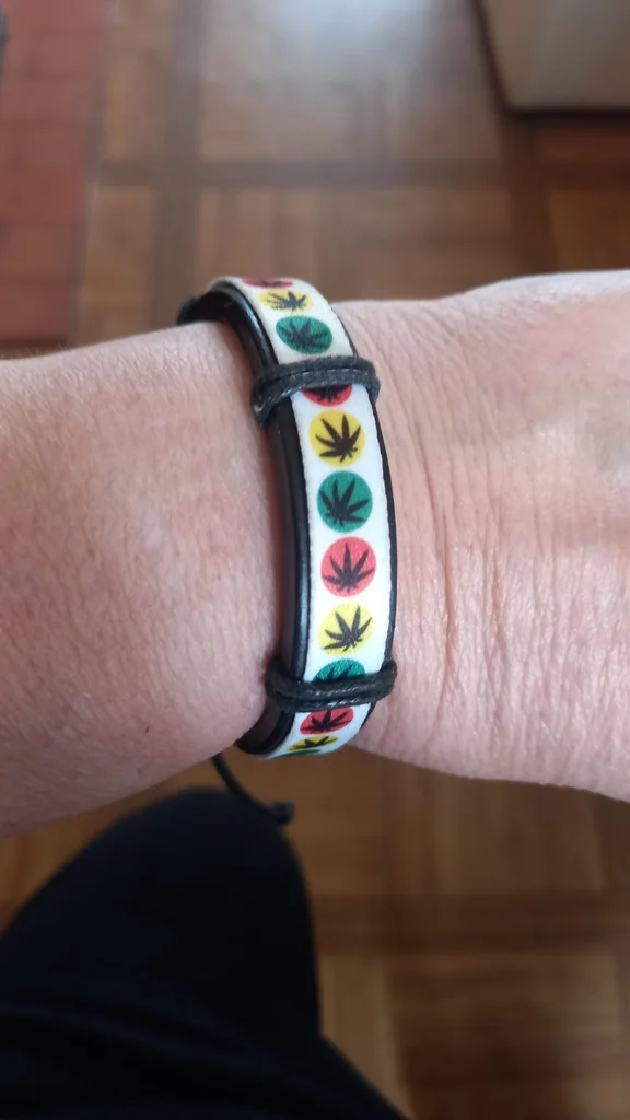 Bracelet en silicone réglable 